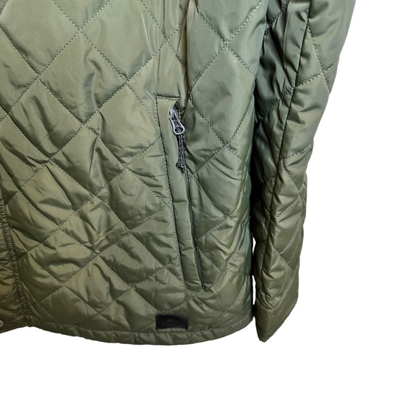 Roots Canada Mens Coat Quilted Sleek Champions Club Green Extra Large - Picture 7 of 13